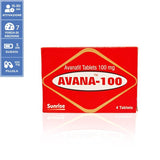 AVANA 100 mg, Avanafil