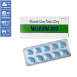 MALEGRA 200 mg, Sildenafil