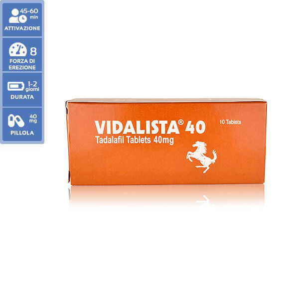VIDALISTA 40 mg, Tadalafil